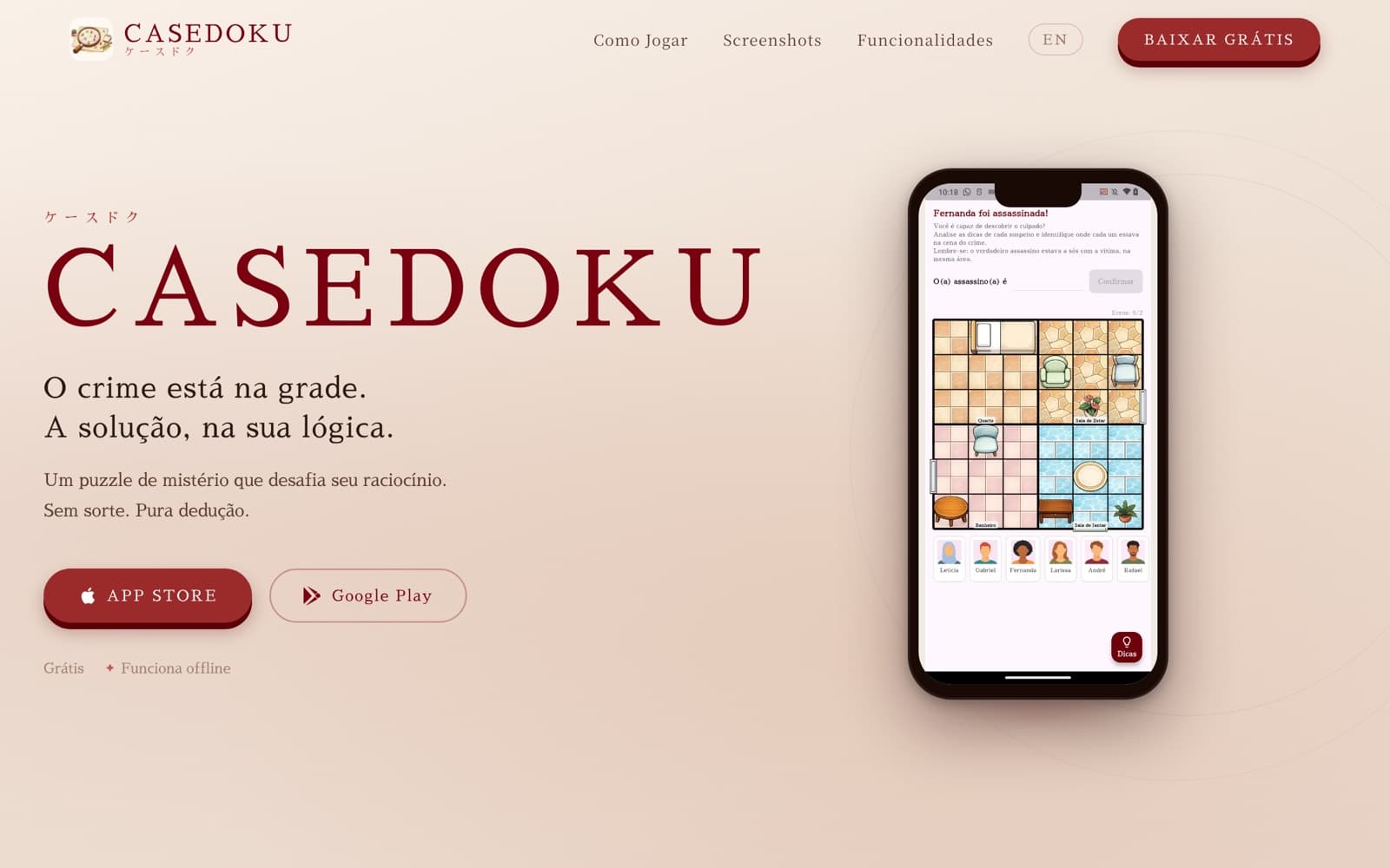 Site do Casedoku